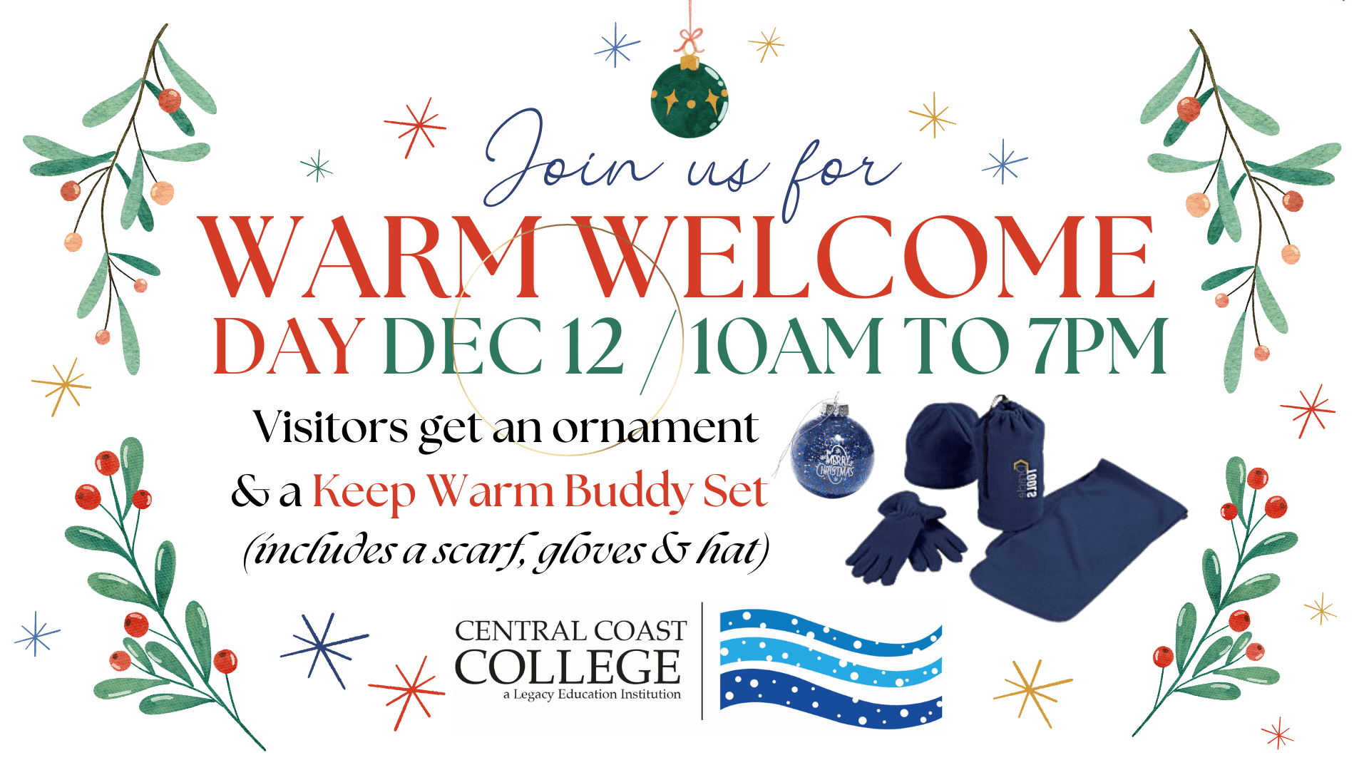 CCC Warm Welcome Campus FB event cover